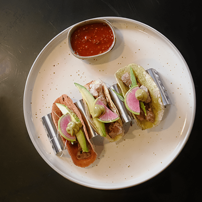 platillo tacos de arrachera